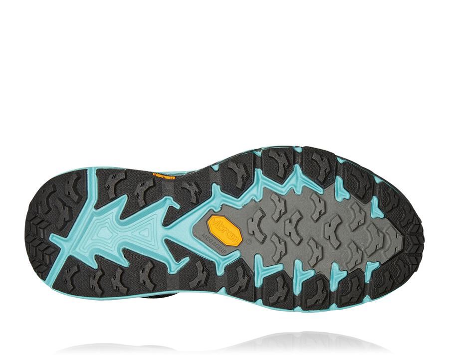 Trail Shoes Womens - Hoka One One Speedgoat Mid GORE-TEX 2 - Blue - XRJULOK-96